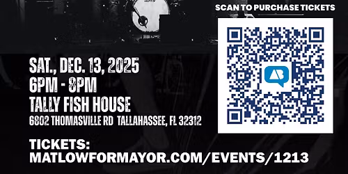 Matlow for Mayor Meet & Greet with The Apalachicola Sound