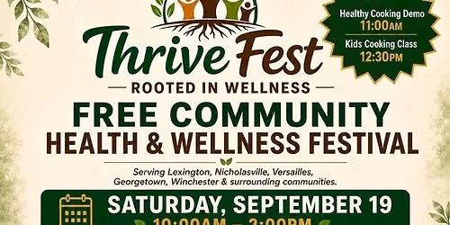 5th Annual ThriveFest Lexington