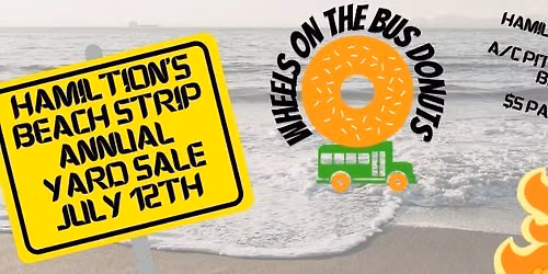 Wheels On the Bus Donuts @ Hamilton Beach Front Yard Sale