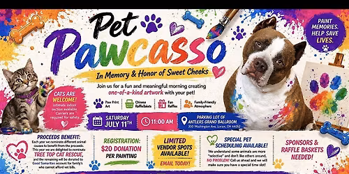 PAWCASSO!!   Paint with your pet!