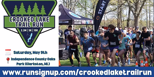 \u2600\ufe0f Crooked Lake Trail Run (2.3Mile\/5K\/10K) \ud83c\udf32 \ud83c\udfc3\u200d\u2640\ufe0f