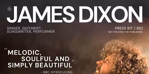 Live music- James Dixon