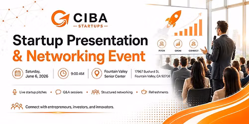 Startup Presentation and Networking Event