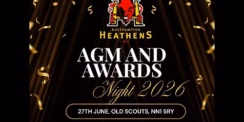 Heathens Annual AGM & Awards evening