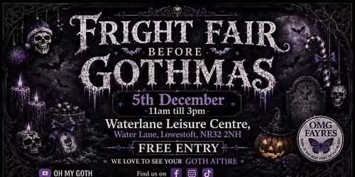 Fright Fair Before Gothmas Goth Christmas Indoor Market