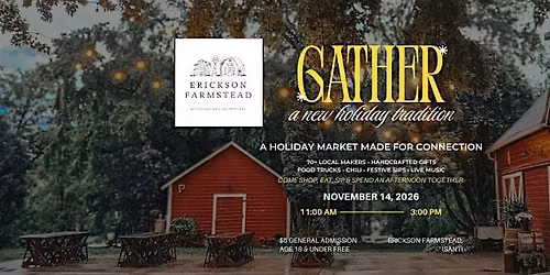 GATHER: A Holiday Market + Social