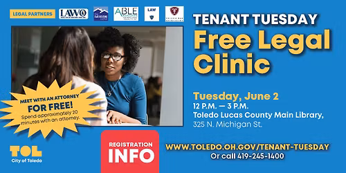 Tenant Tuesday Free Legal Clinic