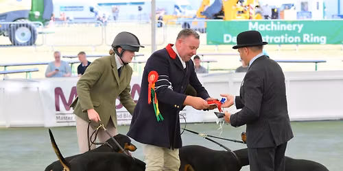Berks and Bucks Hounds showing at The Great Yorkshire Show