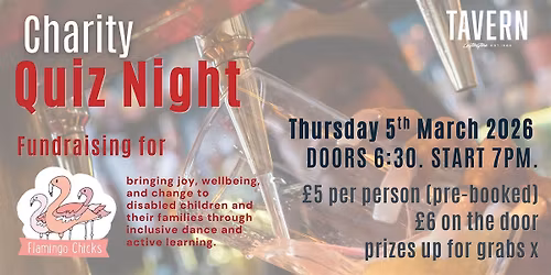 Charity Quiz Night at Leytonstone Tavern