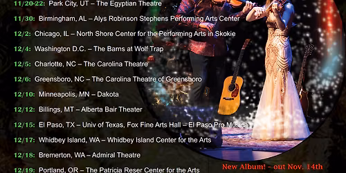 Mark and Maggie O'Connor at Alberta Bair Theater