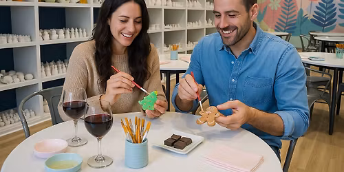 Sip, Savor & Sparkle - Couples Ornament Date Night