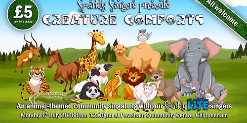 Creature Comforts - a singalong musical menagerie