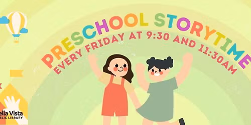 Preschool Storytime