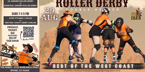 OCRD PULP FRICTION vs Ventura County Derby Darlins