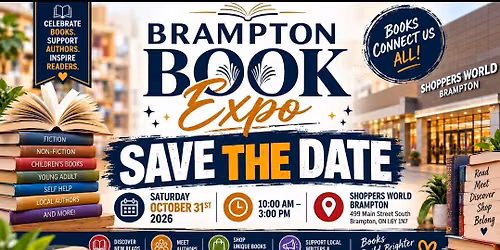 Brampton Book Expo - Fall Edition