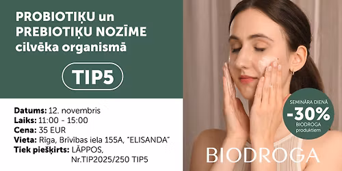 PROBIOTI\u0136U UN PREBIOTI\u0136U NOZ\u012aME CILV\u0112KA ORGANISM\u0100