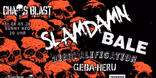 CHAOS HxCx ZONE: Slamdamn \/ Bale \/ Disqualification \/ Geba-Heru