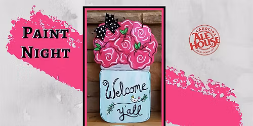 Mason Jar Paint Night