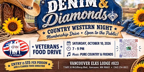 Denim & Diamonds - Open to the Public!