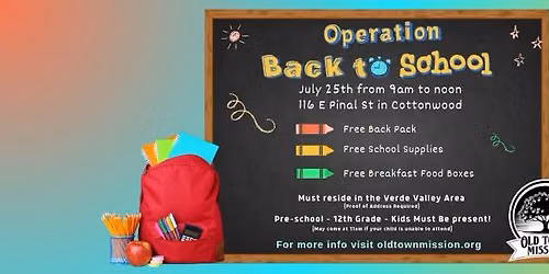 Operation: Back to School