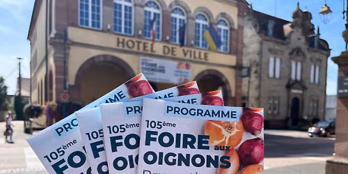 105\u00e8me \u00e9dition de la Foire aux Oignons de Brumath
