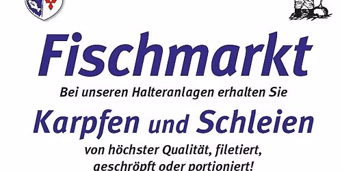 Weihnachtsfischmarkt in Sitzenberg bei den Halteranlagen jedes Adventwochenende Sa, So, 9-12 h