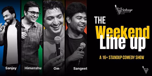 Weekend Wild Comedy Lineup Show- Adult