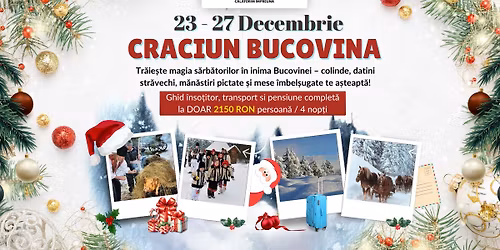 \ud83c\udf84 Cra\u0306ciun de Poveste i\u0302n Bucovina \ud83c\udf84