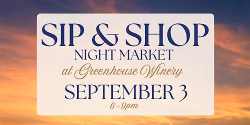 Sip & Shop Artisan Market