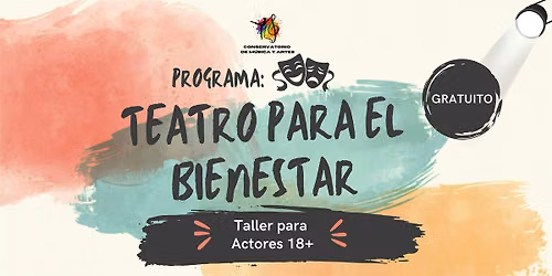 Taller para Actores de 18 a\u00f1os o m\u00e1s