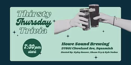 Thirsty Thursday Trivia