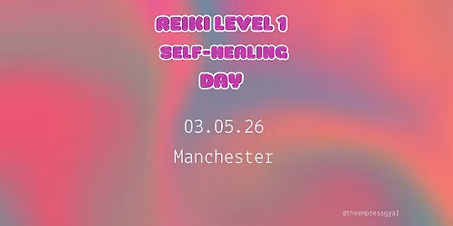 Reiki Level 1 - Self-healing training day