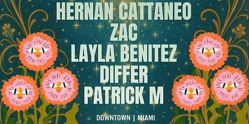 Hernan Cattaneo & ZAC at Club Space at The Ground Miami