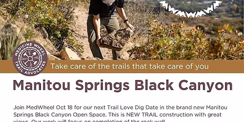 Trail Love - Manitou Springs Black Canyon - Rock work