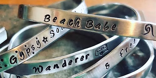 Hand Stamping Cuff Workshop