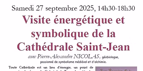 Visite de la cath\u00e9drale St Jean par Pierre-Alexandre Nicolas