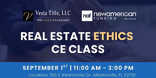 Real Estate Ethics CE Class: Clients, Customers, Consumers & AI
