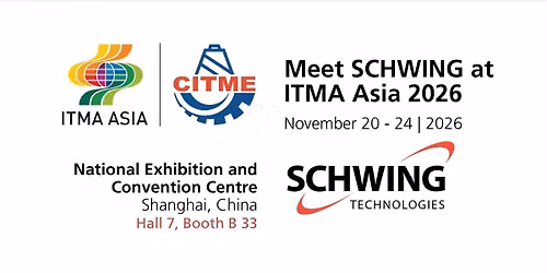 Meet SCHWING at ITMA ASIA + CITME 2026
