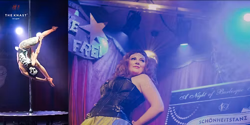 Night of Burlesque & Polesque im THE KNAST mit Studio Sch\u00f6nheitstanz