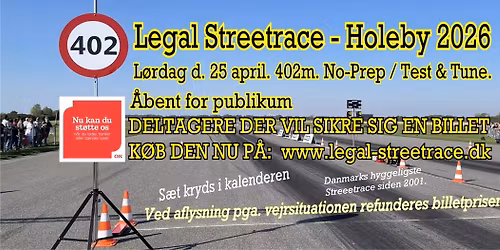 Test & Tune - 402m No-Prep - Lovligt Streetrace. 