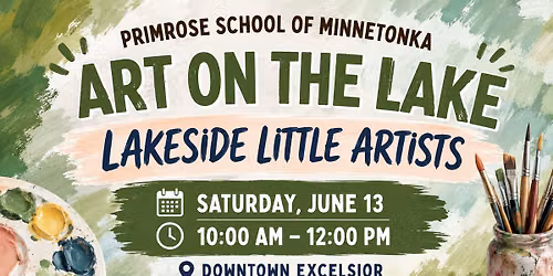 Lakeside Little Artists at Art on the Lake