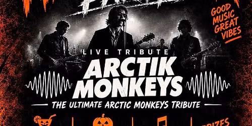 Halloween Adults Only Party : Arctic Monkeys tribute band