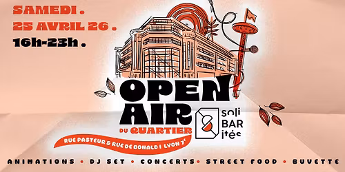 OPEN AIR | SoliBARit\u00e9s f\u00eate le Printemps