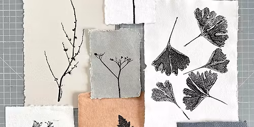 Botanical and Textural mono-printing