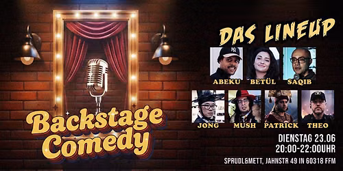 Backstage Comedy