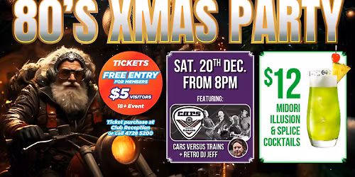 80's Xmas Party - Penrith RSL