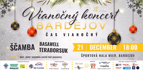 VIANO\u010cN\u00dd KONCERT BARDEJOV 21.12.2025
