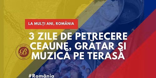 Marea petrecere pe terasa @Barrique Garden de ziua României