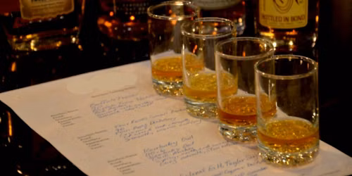 Small Batch Whiskey Tasting - July 27th