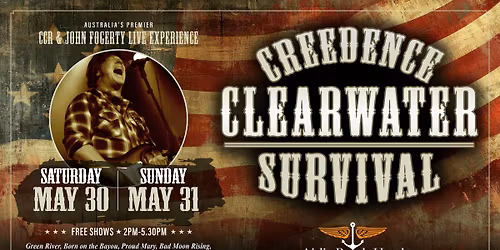 Creedence Clearwater Survival - Saturday Session